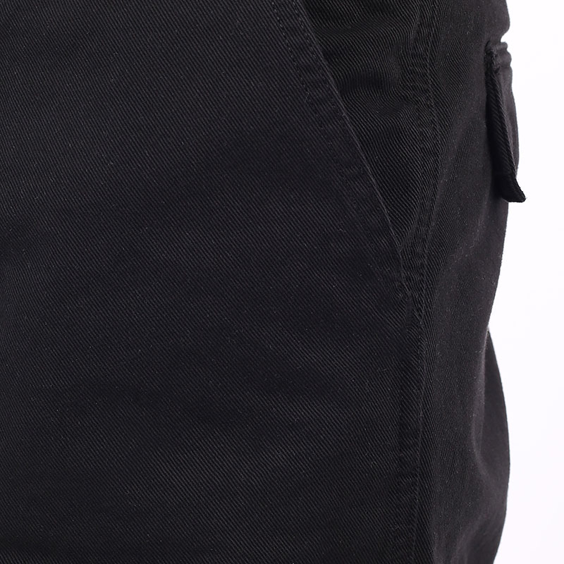 мужские черные брюки Carhartt WIP Regular Cargo Pant I029793-garment dyed - цена, описание, фото 4